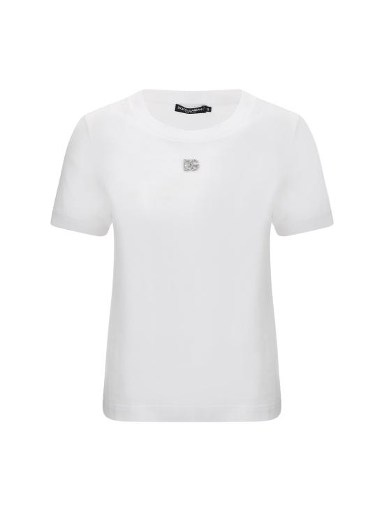 25SS 돌체앤가바나 반팔 티셔츠 F8N08ZG7B3U W0800 WHITE