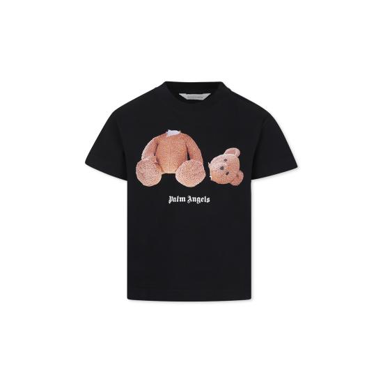 25FW [키즈] 팜앤젤스 티셔츠 PBAA003C99JER0061060 BLACK
