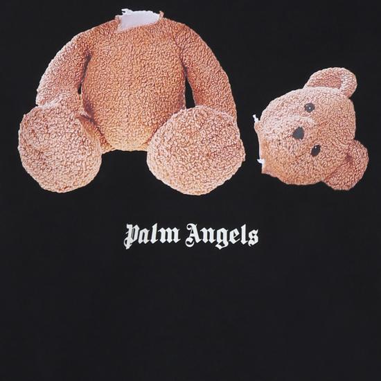 25FW [키즈] 팜앤젤스 티셔츠 PBAA003C99JER0061060 BLACK - PALM ANGELS