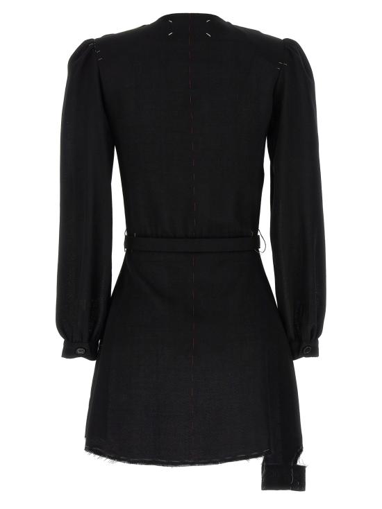  마르지엘라 숏 스커트 S29FP0132S78377900 White Black - MAISON MARGIELA