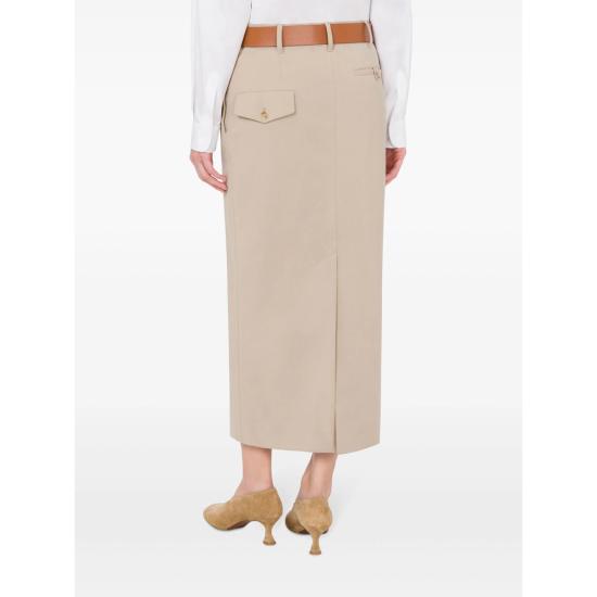 25SS 모스키노 롱 스커트 0517 V0104 0020 NEUTRALS - MOSCHINO