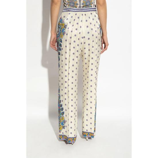 25SS 에트로 팬츠 AQ115 WREA0014 X0800 WHITE BLUE - ETRO