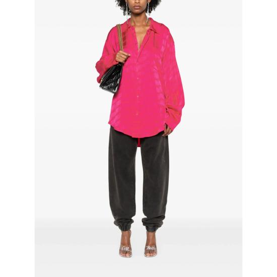 24FW 발렌시아가 블라우스 681631 TMO68 5510 PINK - BALENCIAGA