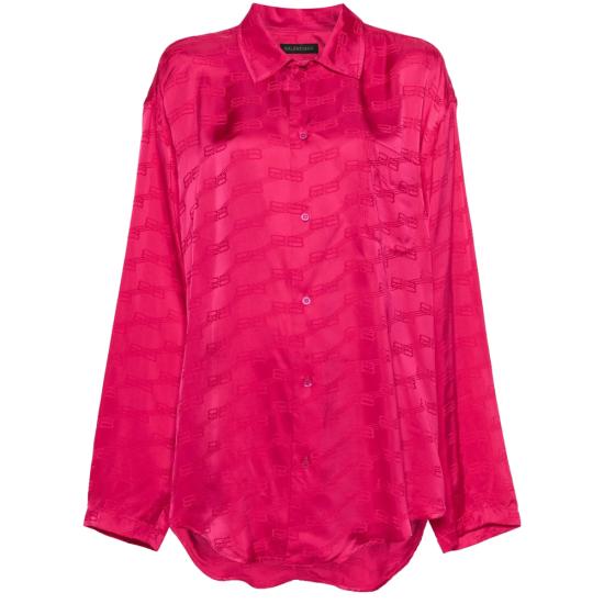 24FW 발렌시아가 블라우스 681631 TMO68 5510 PINK