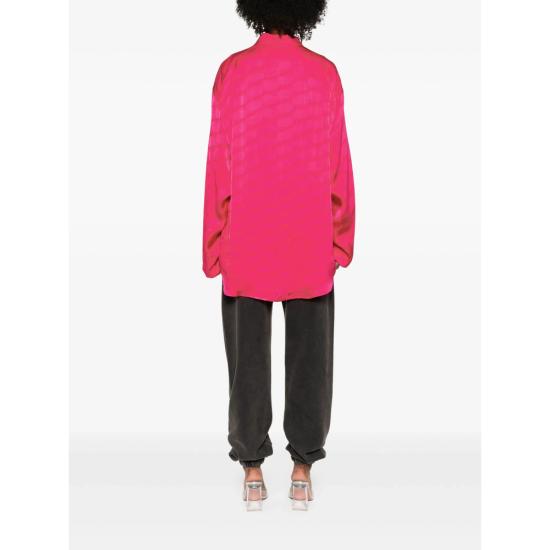24FW 발렌시아가 블라우스 681631 TMO68 5510 PINK - BALENCIAGA