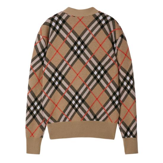 25SS 버버리 가디건 8093491 ES24 WW SM B9368 BROWN - BURBERRY