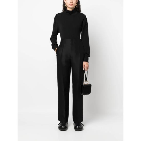  더로우 스트레이트 팬츠 7479 W2511 BLK BLACK - THE ROW