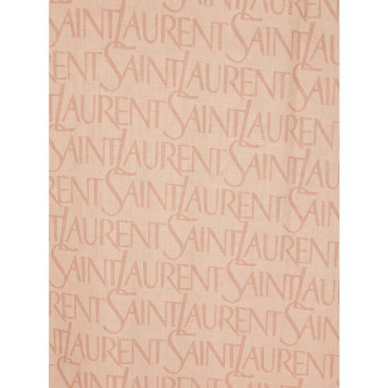 25SS 생로랑 머플러/스카프 747680 3Y668 9765 BROWN - SAINT LAURENT