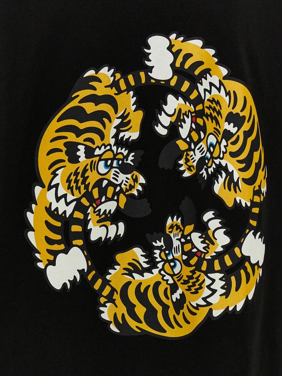 25SS 겐조 반팔 티셔츠 FF58TS4814SG99J Black - KENZO