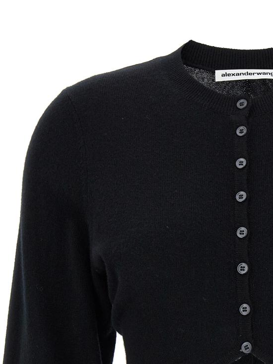 25SS 티바이알렉산더왕 가디건 4KC1253004001 Black - T BY ALEXANDER WANG