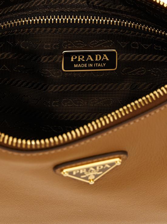 25FW 프라다 숄더백 1BC238VOVO2CYSF03BH Brown - PRADA