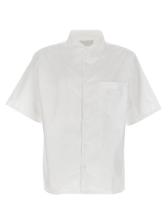 25FW 프라다 반팔 셔츠 UCS414SUMO16CIF0009 White