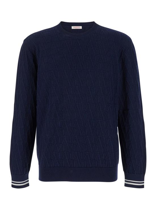  발렌티노 가라바니 스웨터 5V3KC30IAC8ZDL Blu