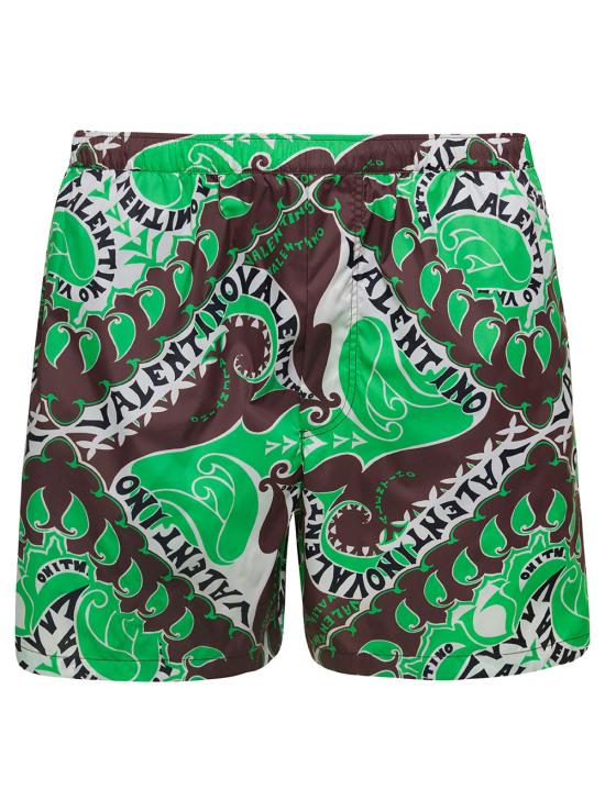  발렌티노 가라바니 스윔팬츠 2V3UH02892SV1Q Green