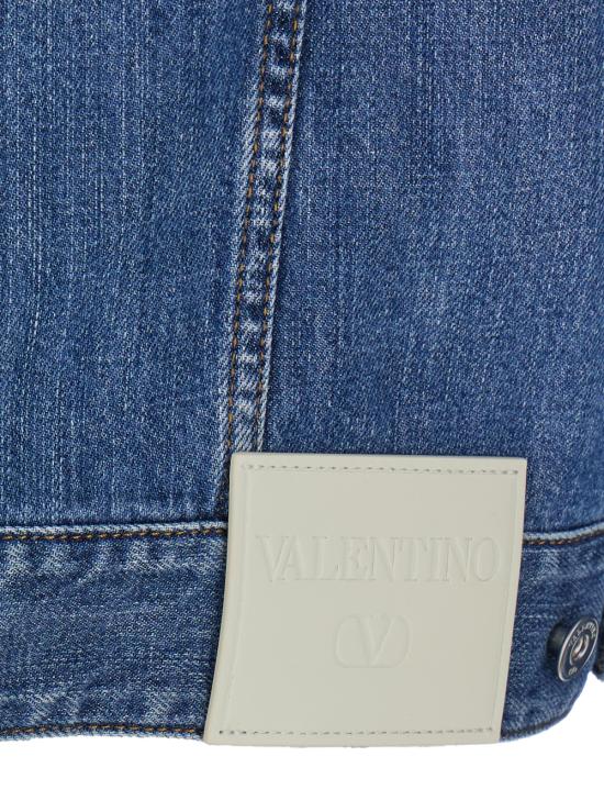 24FW 발렌티노 가라바니 데님 자켓 5V3DC03EAA3558 Light blue - VALENTINO GARAVANI