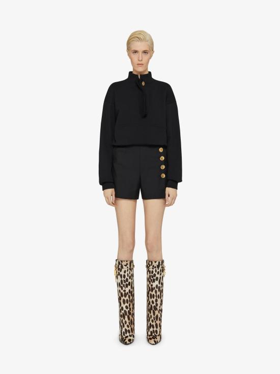 25SS 지방시 숏팬츠 BW515F100H 001 Black - GIVENCHY