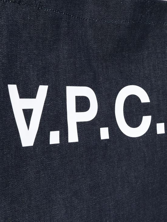 25SS 아페쎄 다니엘라 로고 데님 에코백 숄더백 COCSXM61446 IAI Blue - A.P.C.