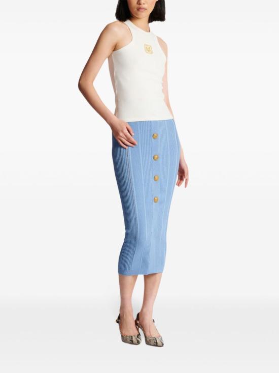 25SS 발망 블라우스 DF1EB045BC49 GAD - BALMAIN