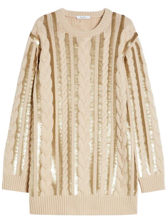 25SS 막스마라 숏 원피스 2511321011600 002 ALBINO MEL Beige