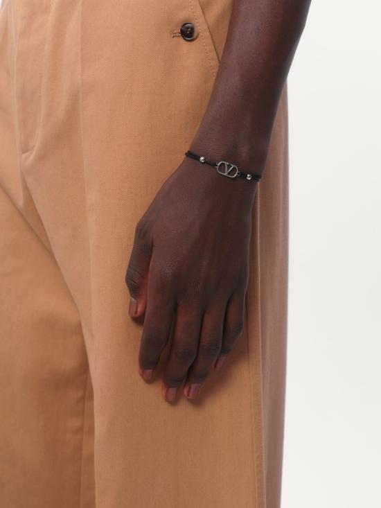 25SS 발렌티노 가라바니 네크리스 6Y2J0S67ZWK 0NO Black - VALENTINO GARAVANI