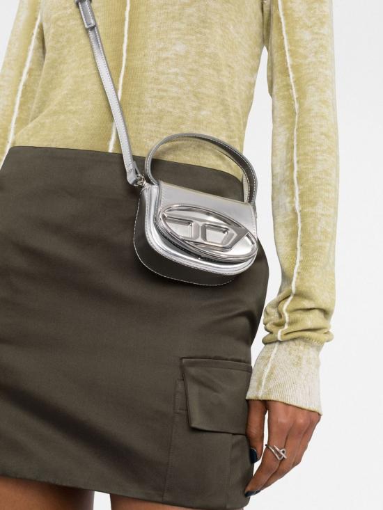 25SS 디젤 토트백 X08957PS202 H0535 Silver - DIESEL