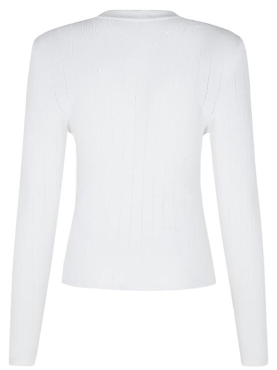 25SS 발망 스웨터 EF1KD001KB07 0FA White - BALMAIN