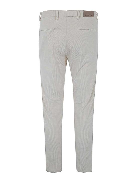  마이클 콜 스트레이트 팬츠 MCBRAPLS2741F24009 White - MICHAEL COAL