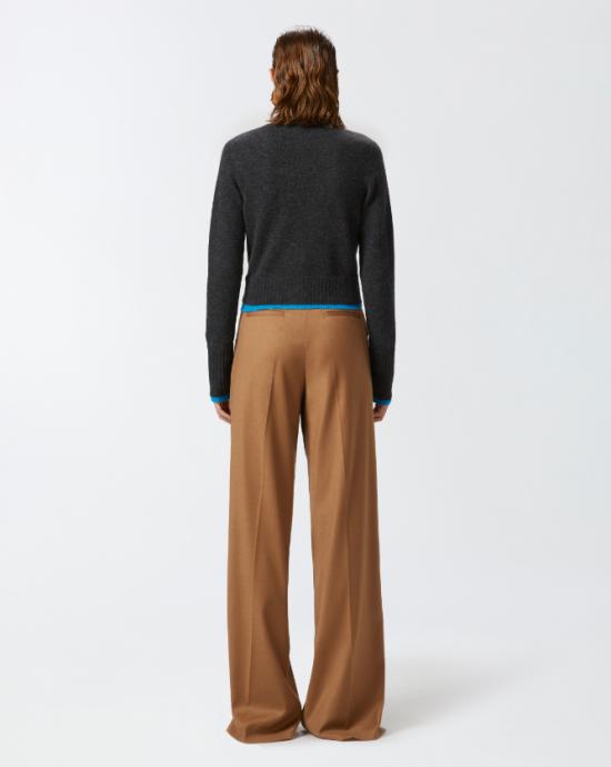  핑코 스웨터 104469A277 IE0 Grigio turchese - PINKO