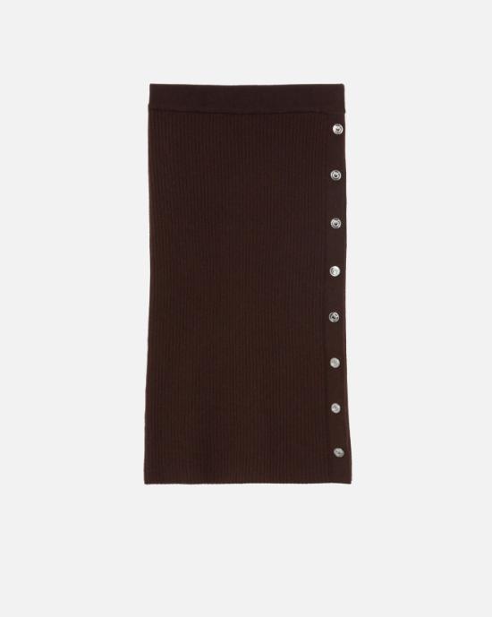  핑코 미디 스커트 104021A15S M28 Dark Brown