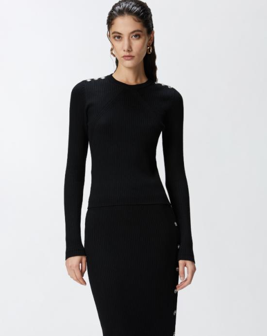  핑코 스웨터 104020A15S Z99 Black - PINKO