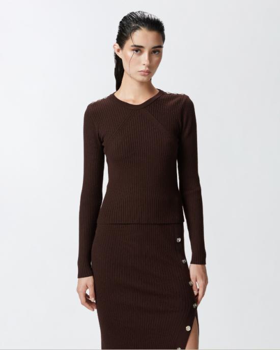  핑코 스웨터 104020A15S M28 Testa di moro - PINKO