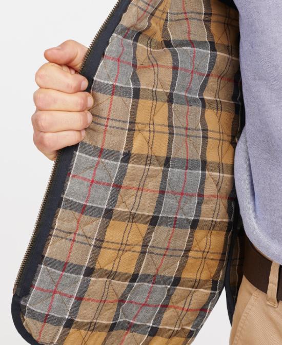 24FW 바버 베스트 MLI0001 MLI NY91 Blue - BARBOUR