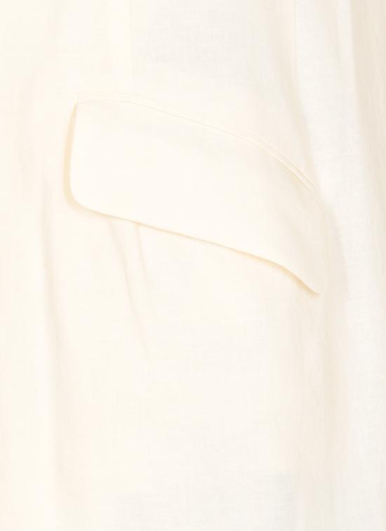 25SS 와이즈 요지 야마모토 트렌치 코트 YTJ03229 1 White - Y’S YOHJI YAMAMOTO