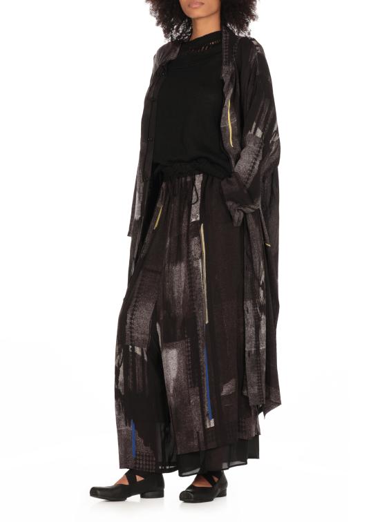 25SS 와이즈 요지 야마모토 트렌치 코트 YTD12224 Grey - Y’S YOHJI YAMAMOTO