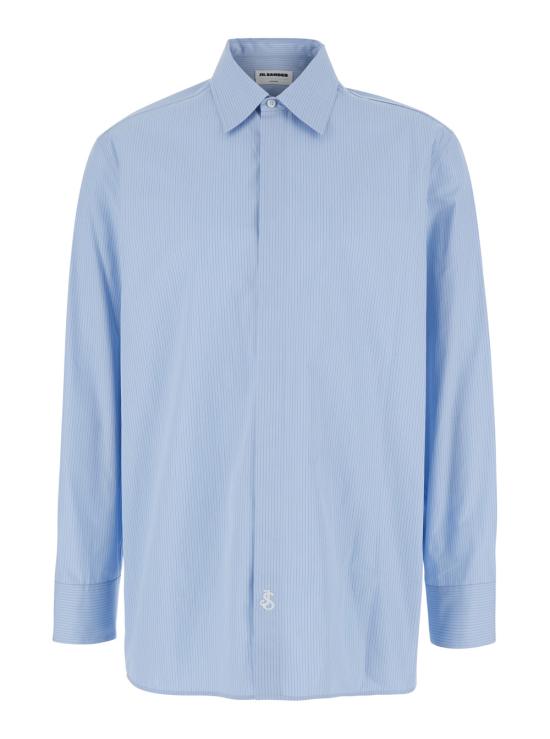 25SS 질샌더 긴팔 셔츠 J24DL0103J45174494 Light blue