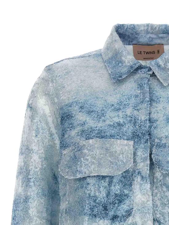 24FW 르 트윈스 셔츠 DANIELADENIMCELESTE Light Blue - LE TWINS
