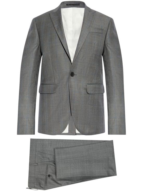 25SS 디스퀘어드2 수트 세트 S74FT0486 D35176 001F GREY BLUE CHECK
