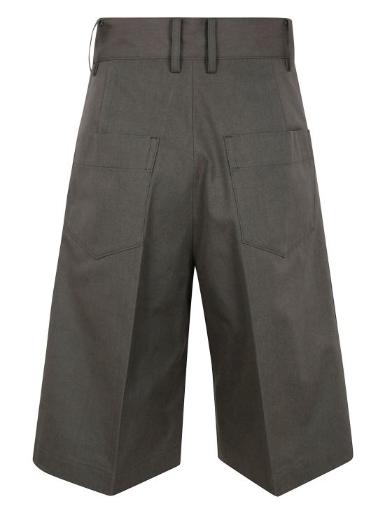 25SS 요지 야마모토 숏팬츠 FT P50 004 2 KHAKI - YOHJI YAMAMOTO