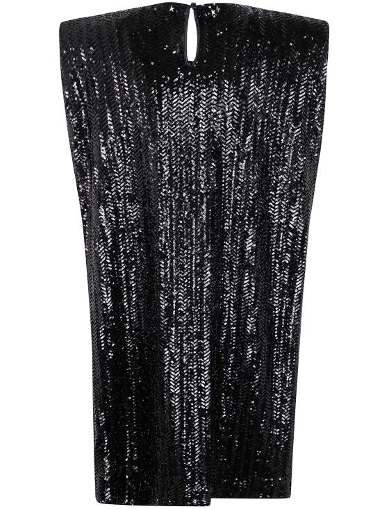 25SS 골든구스 민소매 티셔츠 GWP02172 P001828 90100 90100 BLACK - GOLDEN GOOSE