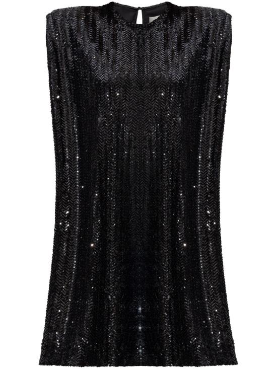 25SS 골든구스 민소매 티셔츠 GWP02172 P001828 90100 90100 BLACK - GOLDEN GOOSE