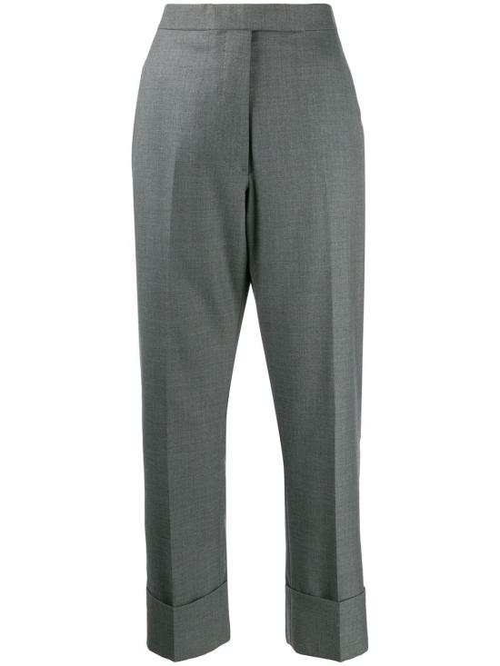  톰브라운 클래식 트윌 울 백스트랩 팬츠 FTC337A00626T035 MED GREY 035