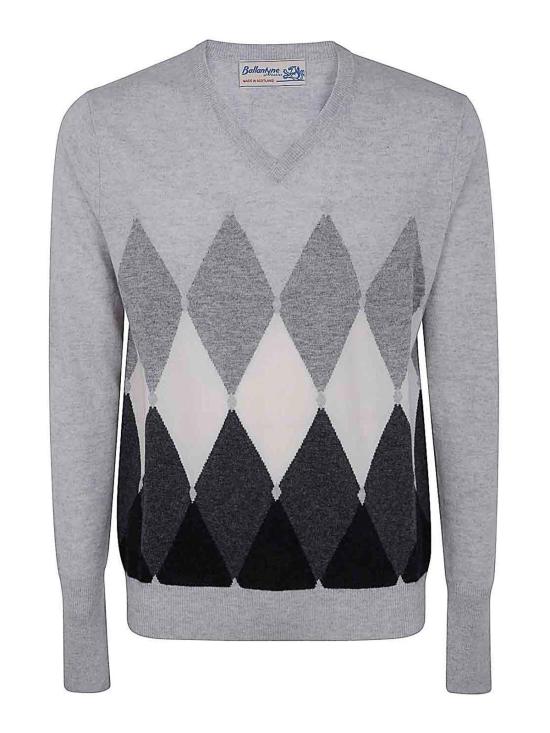  발렌타인 스웨터 B2P00112KA895123 Grey