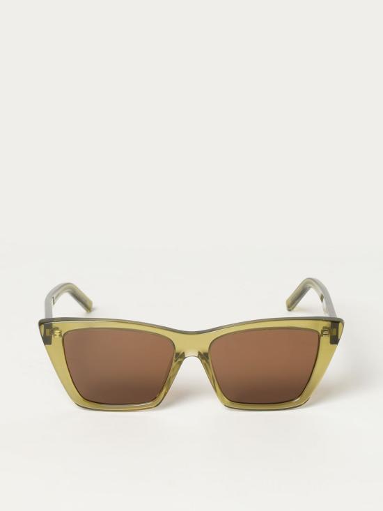 24FW 생로랑 선글라스 560035Y9956 3704 Green - SAINT LAURENT
