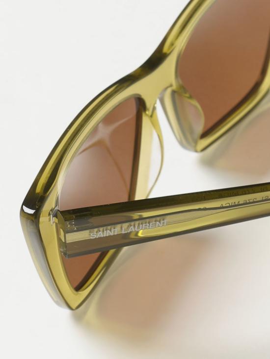 24FW 생로랑 선글라스 560035Y9956 3704 Green - SAINT LAURENT