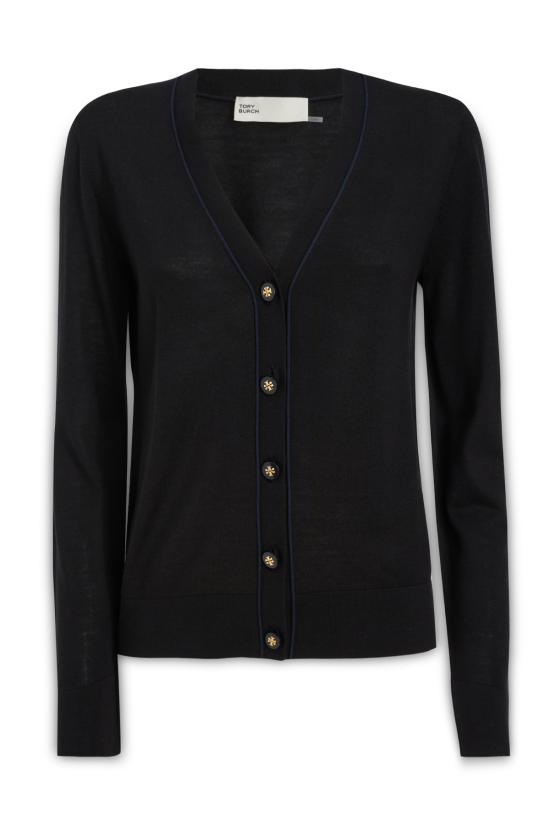 25SS 토리버치 가디건 146283 001 BLACK