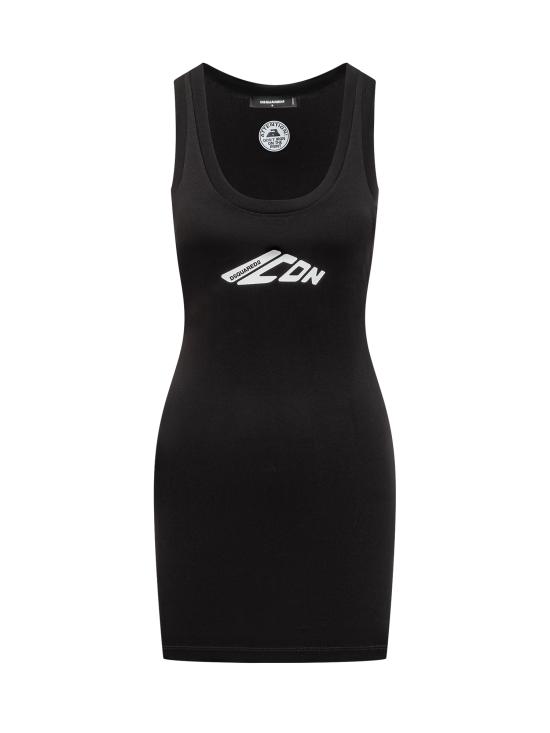 25SS 디스퀘어드2 원피스 S80CT0045D20033 900 BLACK