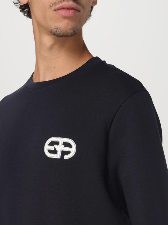 25SS 엠포리오 아르마니 긴팔 티셔츠 8N1ML71JHSZ 0920 blu - EMPORIO ARMANI