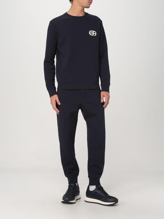 25SS 엠포리오 아르마니 긴팔 티셔츠 8N1ML71JHSZ 0920 blu - EMPORIO ARMANI