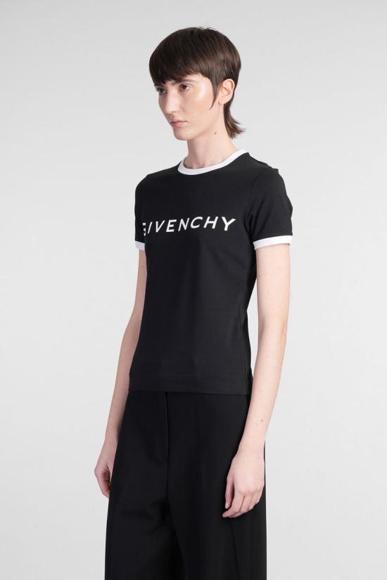 25SS 지방시 반팔 티셔츠 406444 BW70BF3YAC Black - GIVENCHY