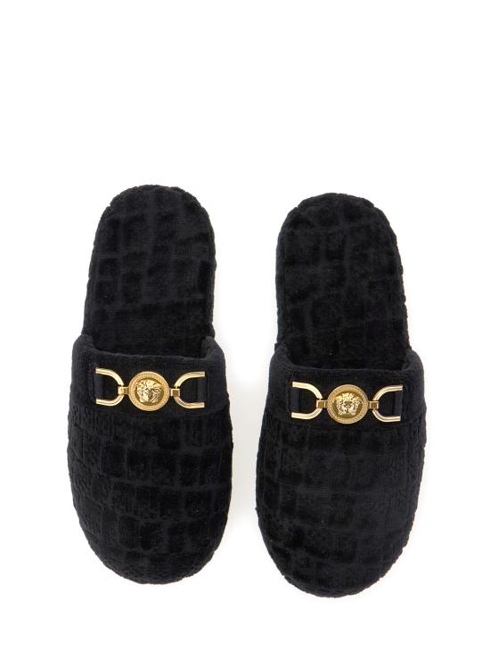 베르사체 뮬/슬리퍼 10168701A119601B000 Black - VERSACE